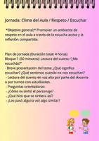 Vista previa - Unidades / Secuencias / Situaciones de Aprendizaje - segundo grado escuchar al otro!!!! - Portada