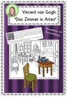 Vorschau - Arbeitsblätter - Vincent van Gogh: "Das Zimmer in Arles" - Ausmalbild - Deckblatt