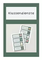 Vorschau - Präsentationen/Tafelbilder - Klassendienste - Visualisierung - Seite 1