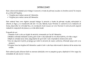 Vista previa - Refuerzo / NEE / Materiales de apoyo - ¡APRENDE HACER SERIACIONES! - página 3