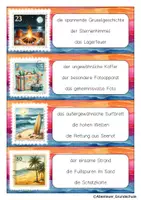 Vorschau - Aufgabenkarten - Reizwortgeschichten Sommer kreatives Schreiben - Seite 3