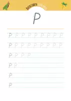 Vorschau - Arbeitsblätter - Buchstabe P Grundschule | Grundschrift - Seite 2