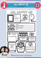 Aperçu - Jeux - ALL ABOUT ME – Learning Resources Pack - Page 1