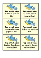 Vorschau - Aufgabenkarten - Piep einmal, wenn du… Wochenend – und Ferien -Rückblick - Seite 3
