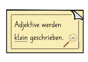 Vorschau - Unterrichtsreihen - Adjektive Tafelmaterial Merkmale: Wanda Wortreich - Seite 3