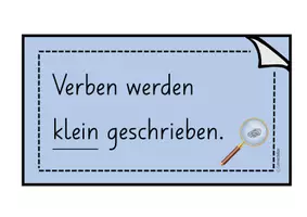 Vorschau - Stundenentwürfe - Verben Tafelmaterial Merkmale: Wanda Wortreich - Seite 3