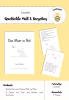 Vorschau - Arbeitsblätter - Lesetext/Geschichte zum Thema Müll & Recycling - Deckblatt