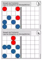 Vorschau - Stationenlernen - Symmetrie-Kartei: Wendeplättchen - Seite 2