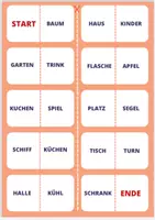 Vorschau - Stationenlernen - Domino - zusammengesetzte Substantive - Deckblatt