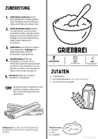 Vorschau - Unterrichtsreihen - Rezept: Grießbrei (vegetarisch oder vegan) | Hauswirtschaft & Ernährung | Klasse 5–9 - Seite 3