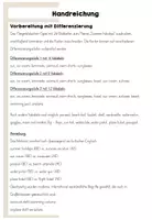 Vorschau - Spiele - Summer holidays (Summer, Sommerferien) Fliegenklatschenspiel - Englisch - Seite 1