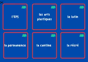 Vorschau - Spiele - Les matières - Zuordnungsaufgabe und -spiel - Seite 3