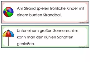 Vorschau - Stundenentwürfe - Schleichdiktat / Laufdiktat - Sommer - Seite 1