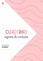Vista previa - Para docentes: organización, planificación y formación - Cuaderno de Registro de Conducta y Seguimiento del Alumno/a - página 1