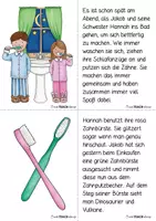 Vorschau - Bildkarten - Lesekarten - Jakob und der verlorene Zahn - Seite 1