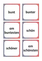 Vorschau - Spiele - Adjektive steigern: Finde den Drilling - Seite 2