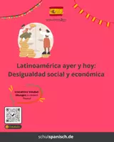 Vorschau - Bildkarten - Redekarten "Latinoamérica ayer y hoy: Desigualdad social y económica" - Seite 1