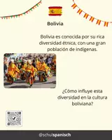 Vorschau - Bildkarten - Redekarten "El mundo hispanohablante: Bolivia" - Seite 3