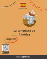 Vorschau - Bildkarten - Redekarten "La conquista de América" - Seite 1