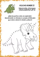 Vista previa - Interactivos - ¡Colorea y explora! Libro jurásico para niños de 3 a 6 años - página 1