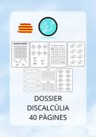 Vista previa - Hojas de trabajo - HABILITATS MATEMÀTIQUES BÀSIQUES.DOSSIER DISCALCÚLIA - Portada