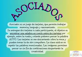 Vista previa - Tarjetas / Manipulativos - Asociados - página 1
