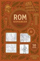 Vorschau - Mal- und Bastelvorlagen - Römer Ausmalbilder (50 Malvorlagen) inkl. Stundenentwurf (PDF) - Deckblatt