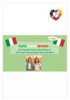 Vorschau - Arbeitsblätter - Italienisch lernen mit Allie: 229 Ein Dialog zwischen Sara und Mara - Deckblatt