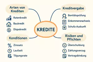 Vorschau - Arbeitsblätter - Lernposter + Arbeitsblätter zum Thema "Kredite" + Lösung & MP3 + Mindmap + Infografik - Seite 3
