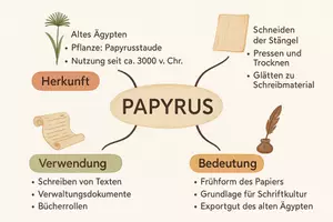 Vorschau - Arbeitsblätter - Lernposter + Arbeitsblatt "Papyrus" + Onlineübung & MP3 + Mindmap + Infografik - Seite 3