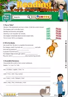 Vorschau - Arbeitsblätter - Materialpaket - Reading Comprehension Grade 5 - 10 - Seite 2