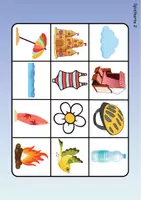 Vorschau - Spiele - Wortschatz Bingo - Sommer (Klasse 1 und 2) - Seite 2