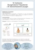 Vorschau - Arbeitsblätter - Materialpaket Präpositionen - Tafelmaterial, Arbeitsblätter... - Seite 2