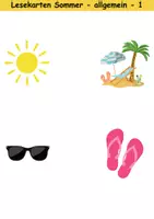 Vorschau - Unterrichtsreihen - Materialpaket - Lesen Sommer - DaZ/DaF, Deutsch, Sachunterricht - Seite 2