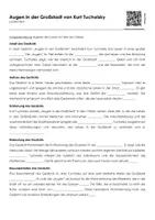 Vorschau - Arbeitsblätter - Augen in der Großstadt - Kurt Tucholsky (Übung + Material) - Seite 1