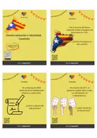 Vorschau - Bildkarten - Redekarten "Democratización e identidad: Cataluña" - Seite 2