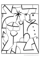 Vorschau - Mal- und Bastelvorlagen - Materialpaket Farben mischen mit Paul Klee-Motiven - Seite 2