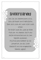 Vorschau - Arbeitsblätter - Raketenlesen -Buchstaben/Laute lesen lernen - Deutsch - 1. Klasse - Seite 1