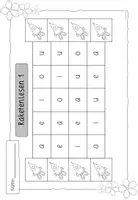 Vorschau - Arbeitsblätter - Raketenlesen -Buchstaben/Laute lesen lernen - Deutsch - 1. Klasse - Seite 2