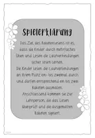 Vorschau - Arbeitsblätter - Raketenlesen - Lautverbindungen lesen lernen - Deutsch - 1. Klasse - Seite 1