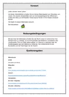 Vorschau - Arbeitsblätter - Löwen - Körperbau (1. und 2. Klasse) - Seite 1