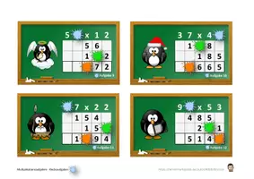 Vorschau - Unterrichtsreihen - Übungsheft Homeschooling kleines Einmaleins, Klecksaufgaben (auch Homeschooling) - Seite 3
