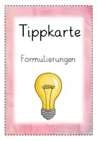 Vorschau - Präsentationen/Tafelbilder - Tafelmaterial & Formulierungen: Bildergeschichte schreiben - Seite 1