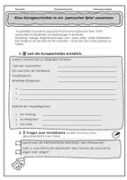 Vorschau - Arbeitsblätter - Kurzgeschichte in ein szenisches Spiel umwandeln - Seite 3