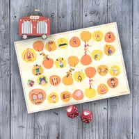 Vorschau - Stationenlernen - 🎪 Zirkus Brettspiel Wortschatz Deutsch Sommer DaZ - Deckblatt