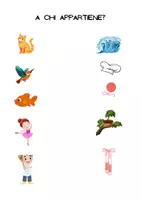 anteprima - Materiale di supporto/inclusione - Chi appartiene A CHI? Giochi di associazioni logiche! - Pagina 3