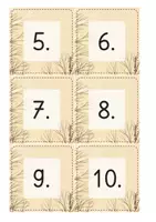 Vorschau - Mal- und Bastelvorlagen - Eulenklasse - Tafelkalender - Seite 3