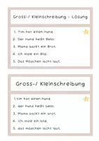 Vorschau - Arbeitsblätter - Gross- / Kleinschreibung Wanderdiktat - Seite 2
