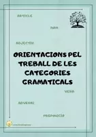 Vista previa - Tarjetas / Manipulativos - TEMPORALIZACIÓN TRABAJO CATEGORIAS GRAMATICALES - Portada