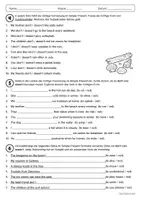 Vorschau - Arbeitsblätter - Simple Present - In Summer (Englisch) - Seite 2